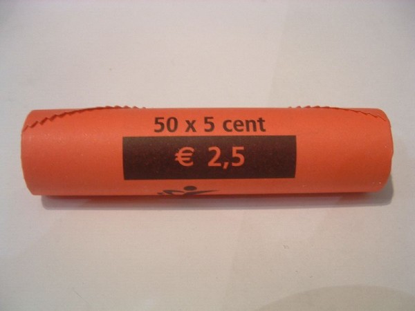 (afbeelding voor) Muntrol 5 Eurocent 2010 UNC